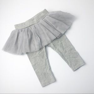 Baby Gap Grey Tutu Tights 6-12